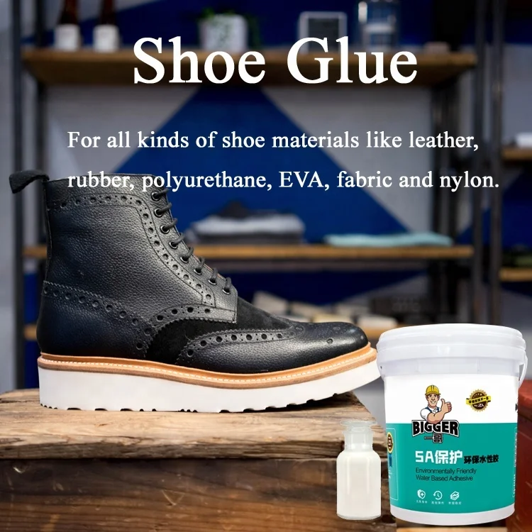 Water based glue polyurethane emulsion adhesive for shoes material