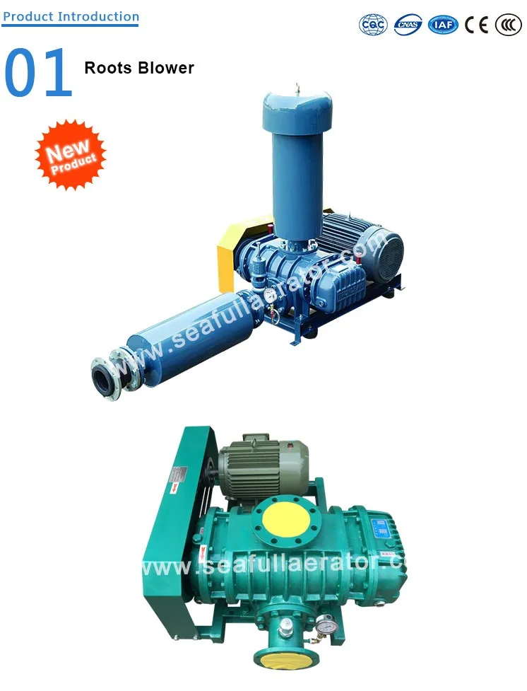 3 lobe Roots Air Blower