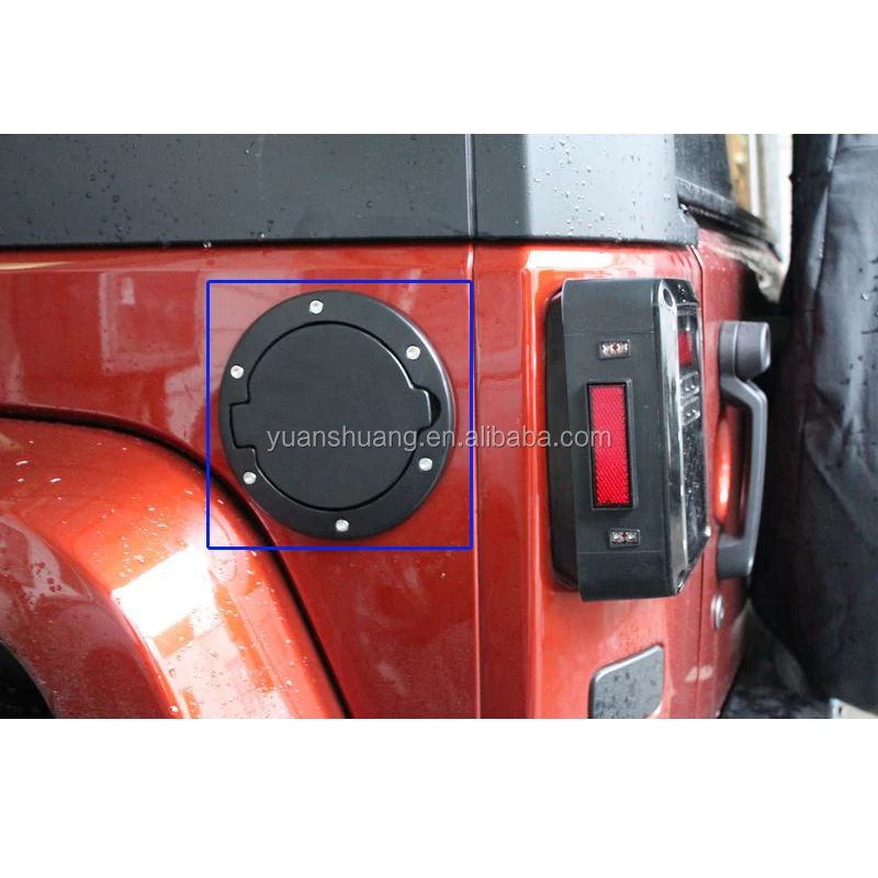 Крышка топливного бака из АБС крышка бензобака для Jeep Wrangler JK 2007 + автомобильные