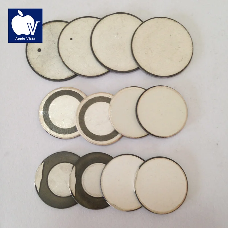 ПЗТ 14,5 мм Пьезо керамическая плита 1МГц Пьезо-диск Кристалл для медицинского индивидуального