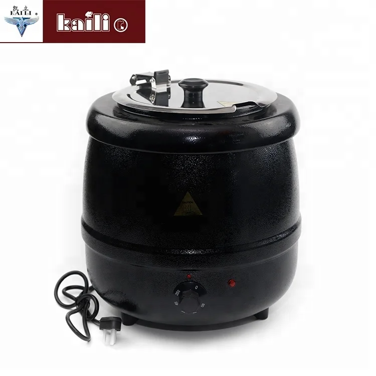 Hotel Restaurant Equipment 10L Buffet Soup Warmer /Electric Soup Pot
