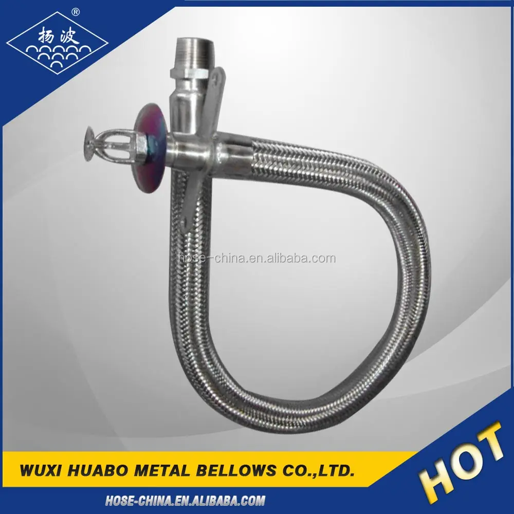 Fire Protection Pipe Line Flexible Metal Hoses for Sprinkler Connections