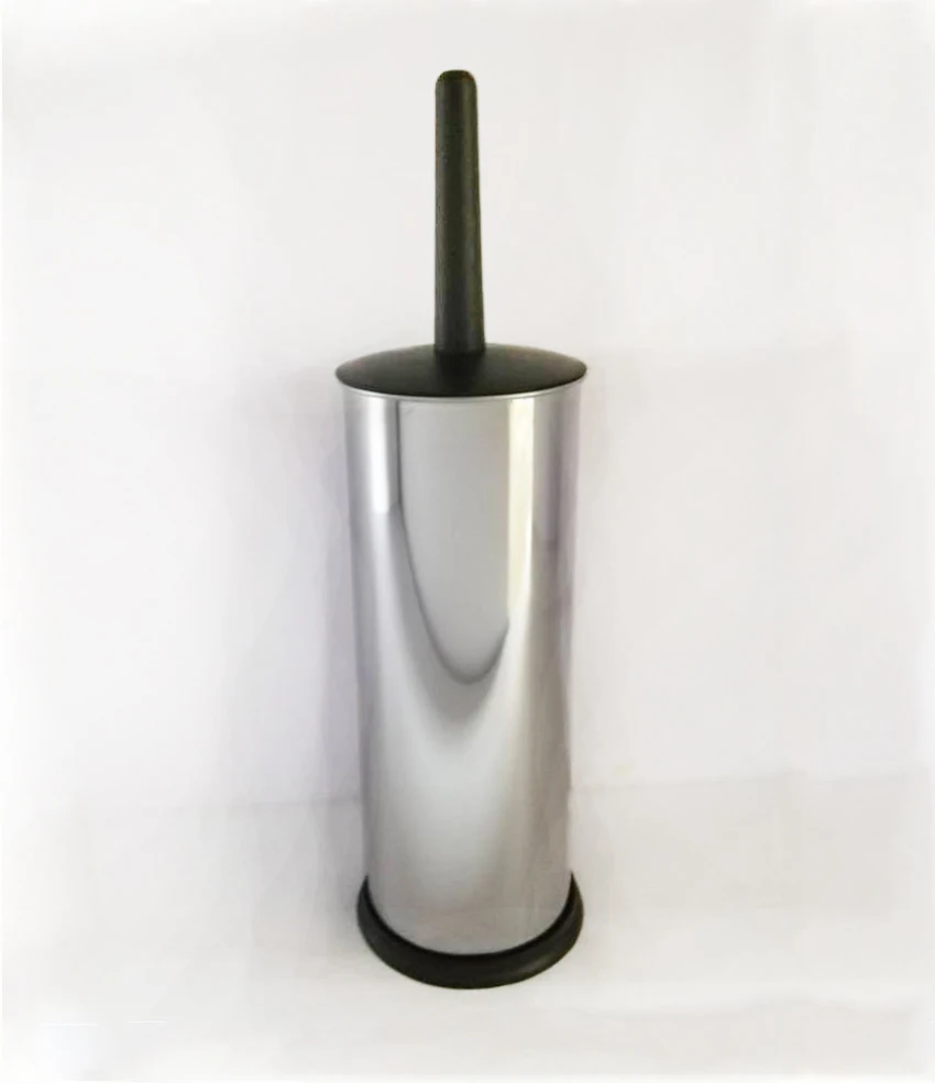 Household cleaning stainless steel toilet brush holder