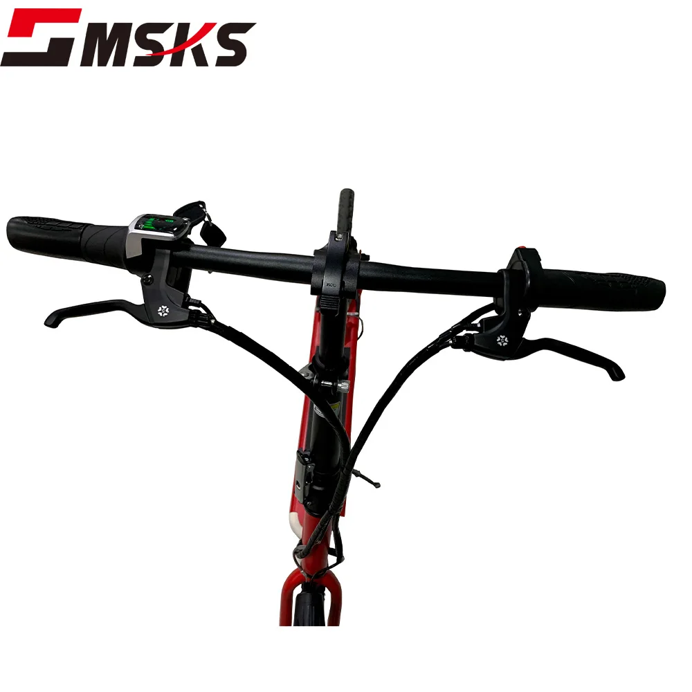 Unique design folding adult kick electric scooter MK9 e scooter with Rear Disc Brake