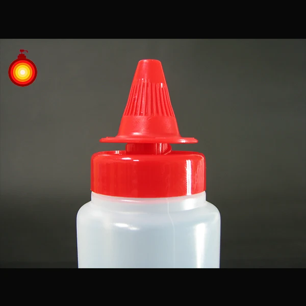 250ml squeeze PP top applicator bottle