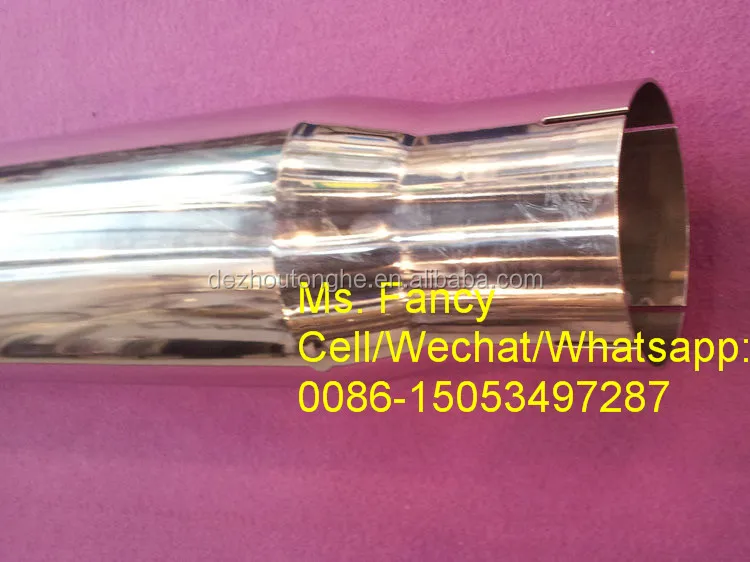 
Stainless steel straight truck stack /chrome stack 