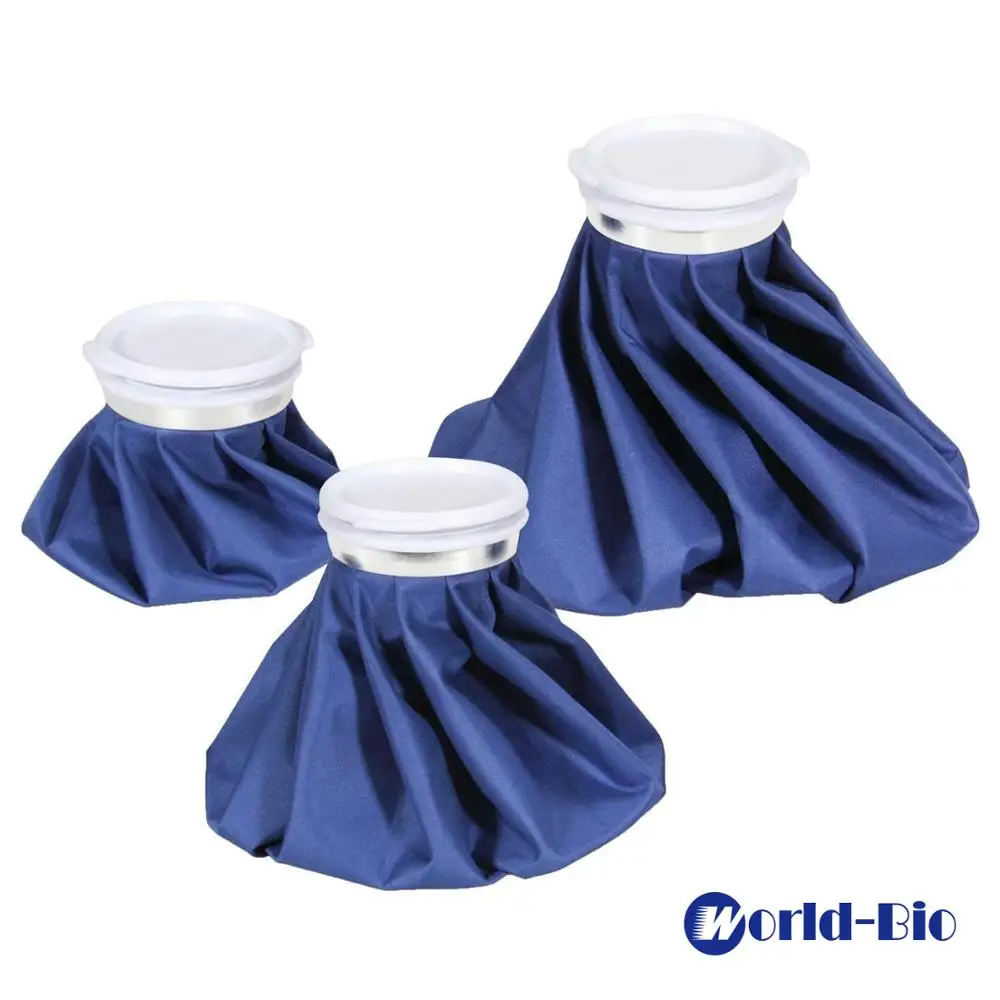 World-bio Ice Cooling Bag Medical Ice Gel Cube Bag Muscle Reusable Ice Pack Cold Compress Treatment Swelling Small Cooler Bags