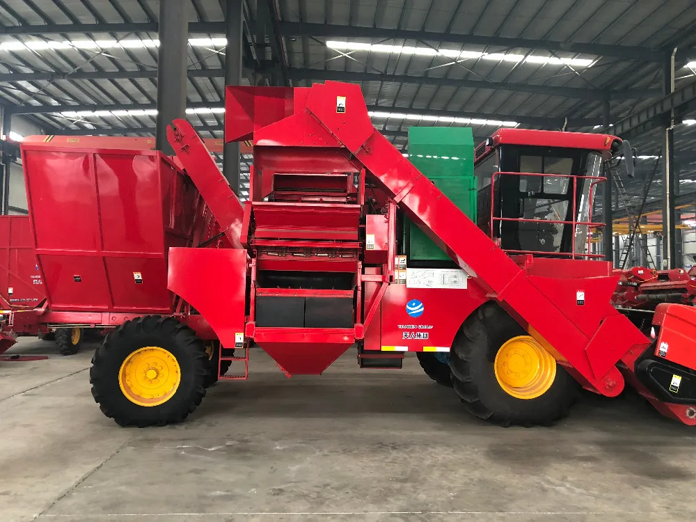 TIANREN 3 - 7 Rows Corn Picker for sale best for down corn