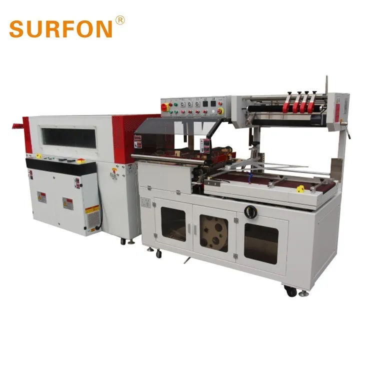 Photo Frame Automatic L Sealer Shrink Wrapping Machine L bar side sealing shrink packing tunnel