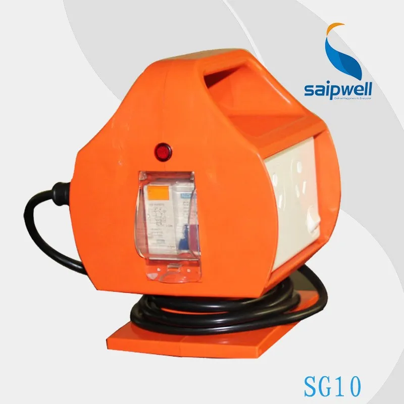 
2015 IP33 Portable Battery With Socket Portable Socket Outlet(SG10) 