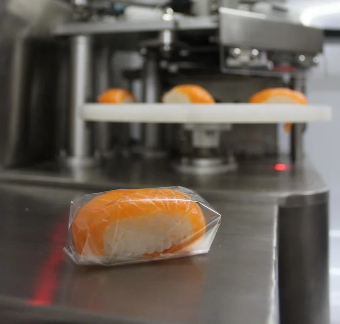 Fully Automatic Sushi Packing Machine 38 pcs  per minute