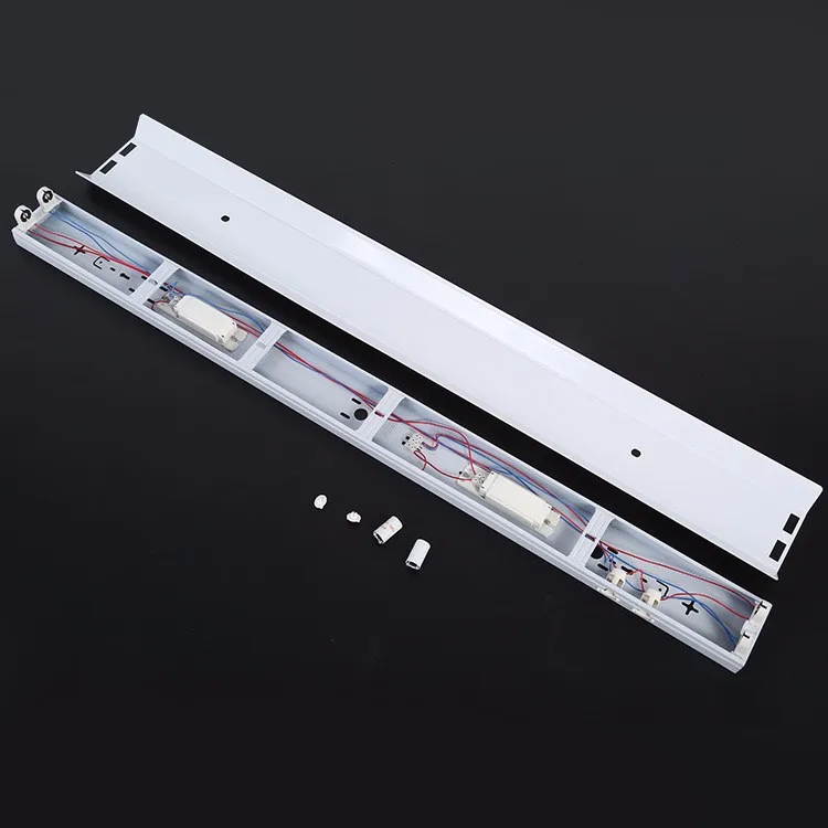 2x40w led light fixtures for high power LED double tube light fixture with reflector