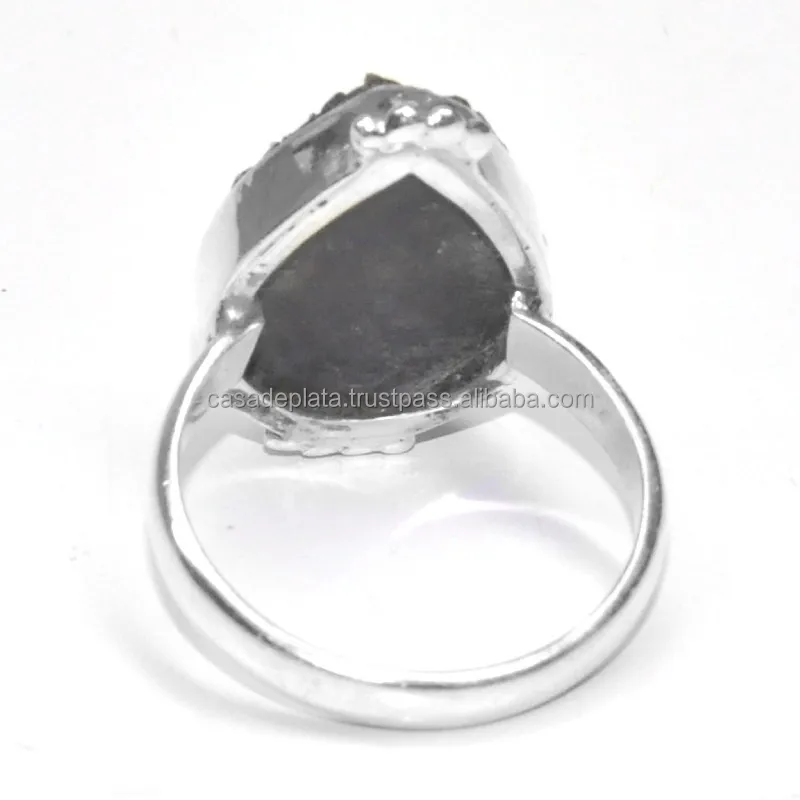 925 sterling silver jewellery wholesale druzy rings jewelry stone rings