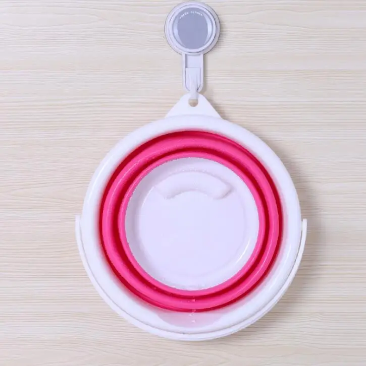 Portable Collapsible Plastic Round