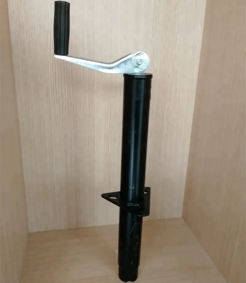 Factory price 5000lbs topwind load king trailer parts types A- frame car electric jack