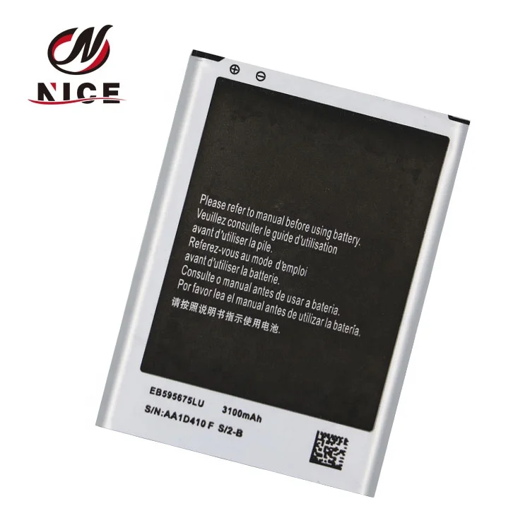 Top quality 3100 MAH 3.8V replacement battery For Samsung Note 2