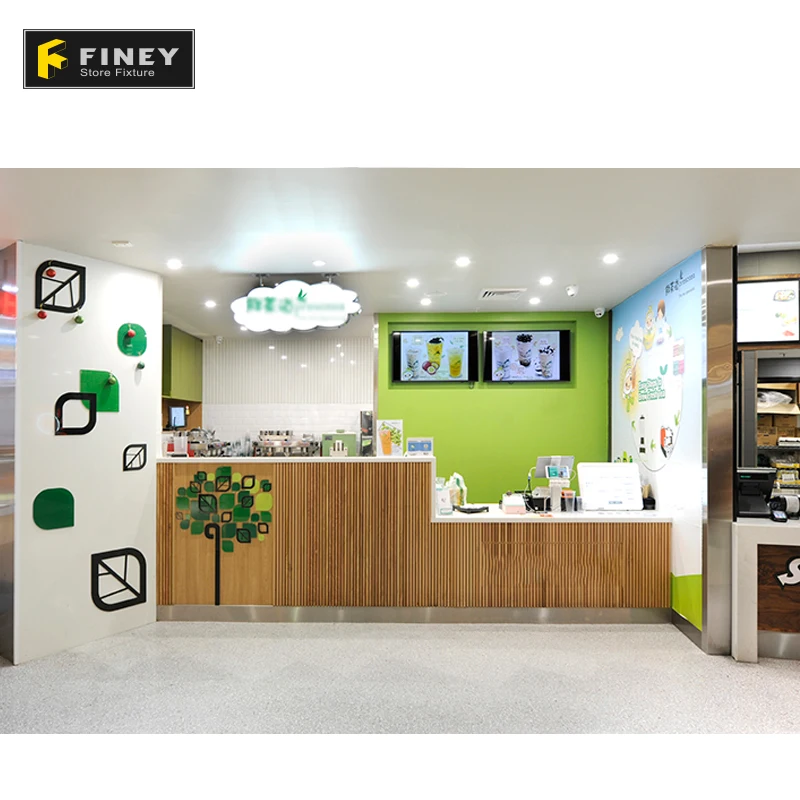 Bubble Tea/дизайн магазина счетчик кофе магазин мебели в стиле «Bubble Tea