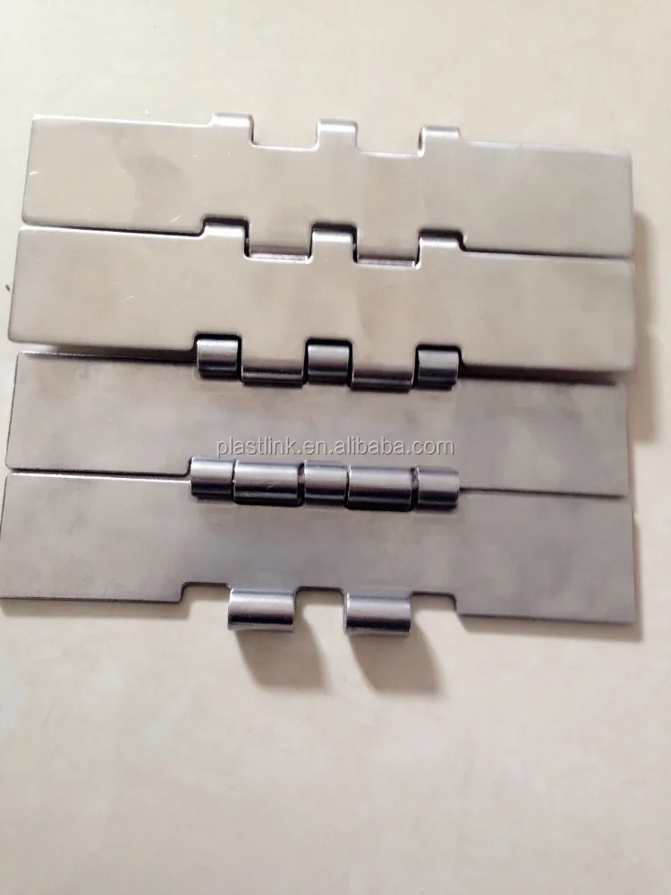 SSC 802-K750/K1000/K1200 straight run stainless steel tabletop conveyor chain