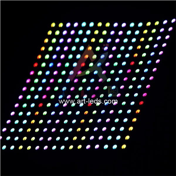 ws2812b flexible led rgb 16x16 pixel panel matrix