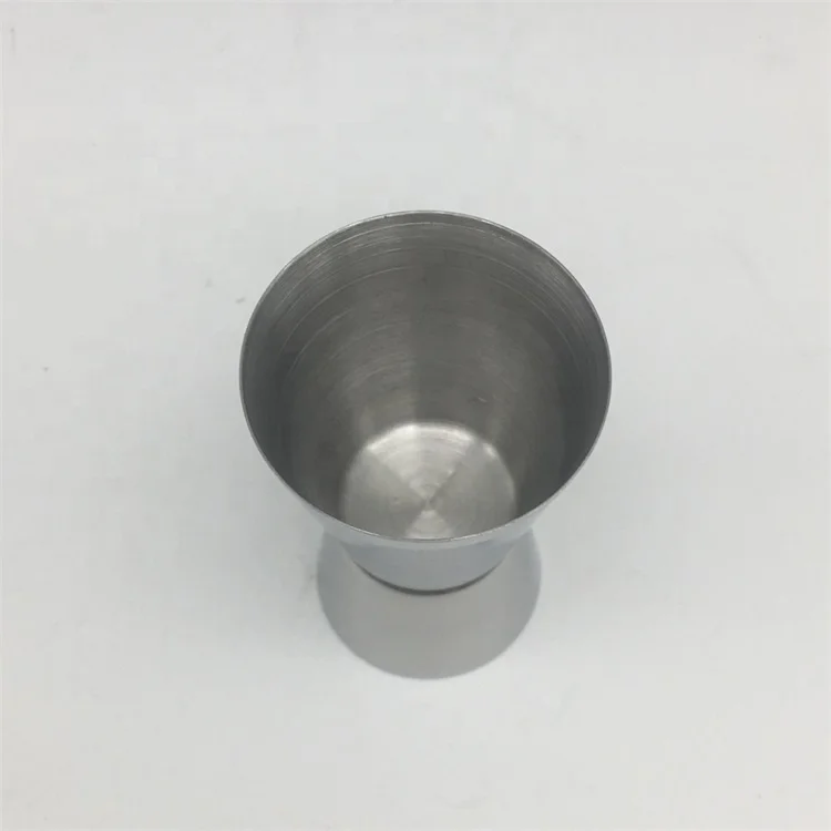Cheap Premiums 15/30ml Metal Stainless Steel Cocktail Martini Double Measuring Jigger Shot Glass