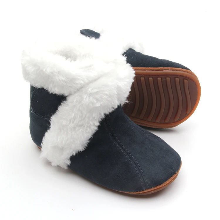 Manufacturer Children Plush Winter Boots Warm Baby Toddler Snow Boots For Indoor