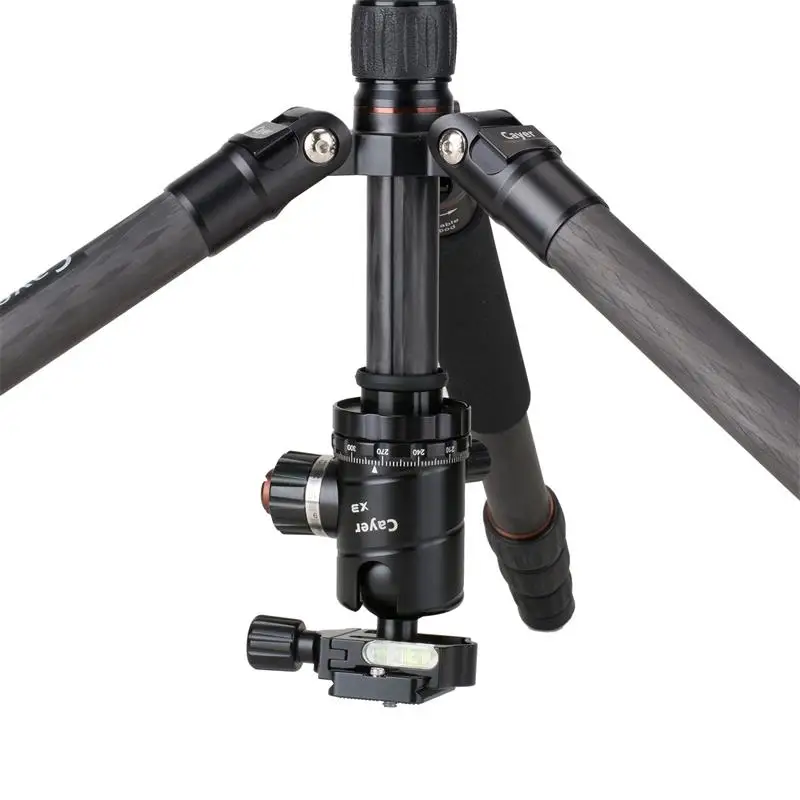 New product flexible tripod Cayer CT2450X3 professional tripod stand for camera photography