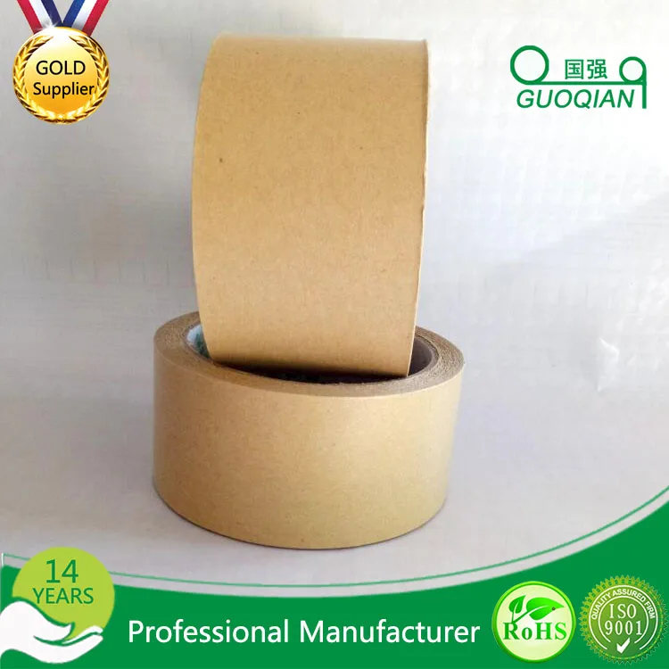 Biodegradable Reinforced Recyclable Kraft Craft Paper Tape With multiple widths