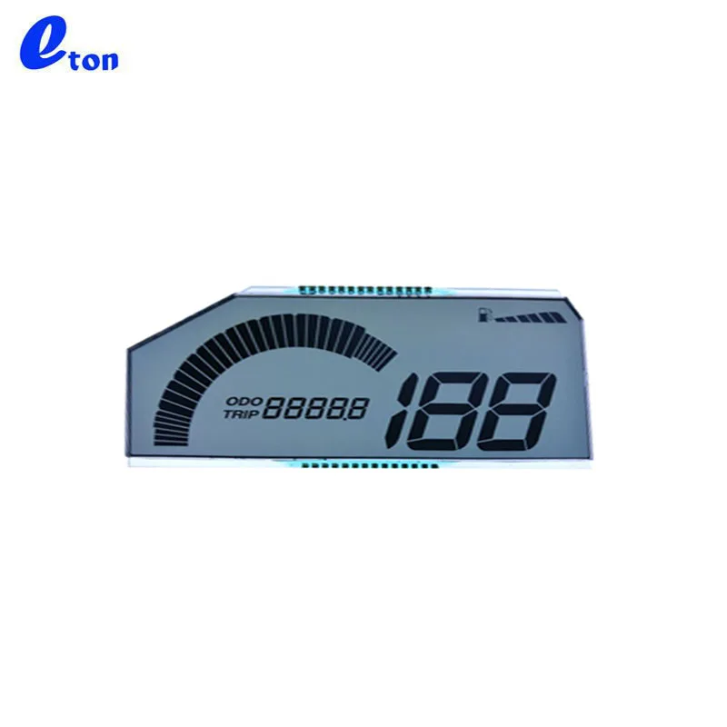 7-сегментный мотоциклетный Спидометр htn ЖК-экран дисплей без подсветки