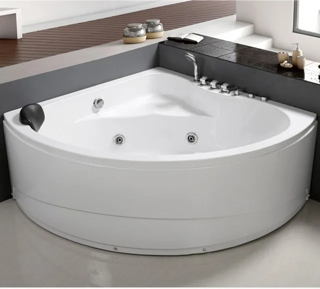Низкая цена угол установки ABS маленькой ванной джакузи массаж с сиденья и 10 лет гарантии качества