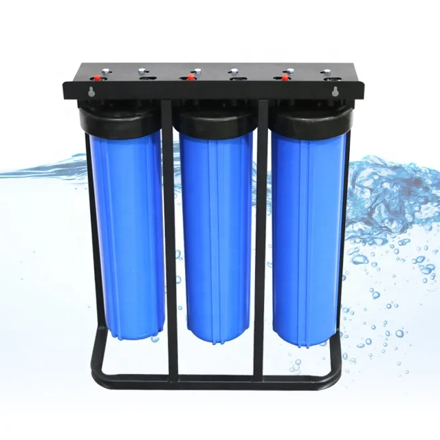 Big Blue 3 Stage 20 Inch Water Purifier Filter for Whole House