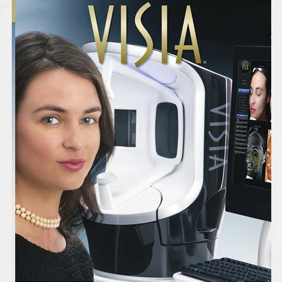 Высококачественный умный зеркальный сканер visia 7 3d анализатор кожи для лица