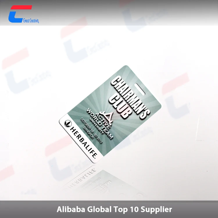 PVC gift member card