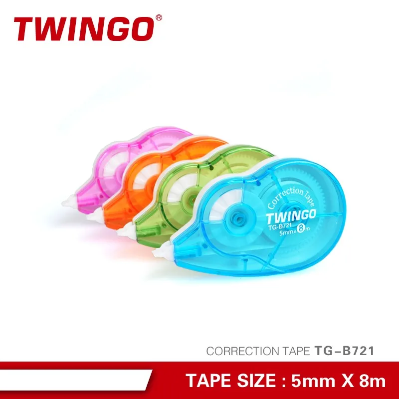 Stationery Promotional Colored Tape Dispenser Cute Correction Tape