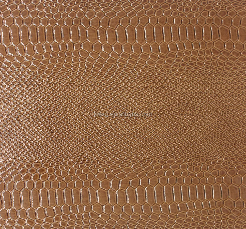 snake embossed leather PU artificial leather for bags/shoes