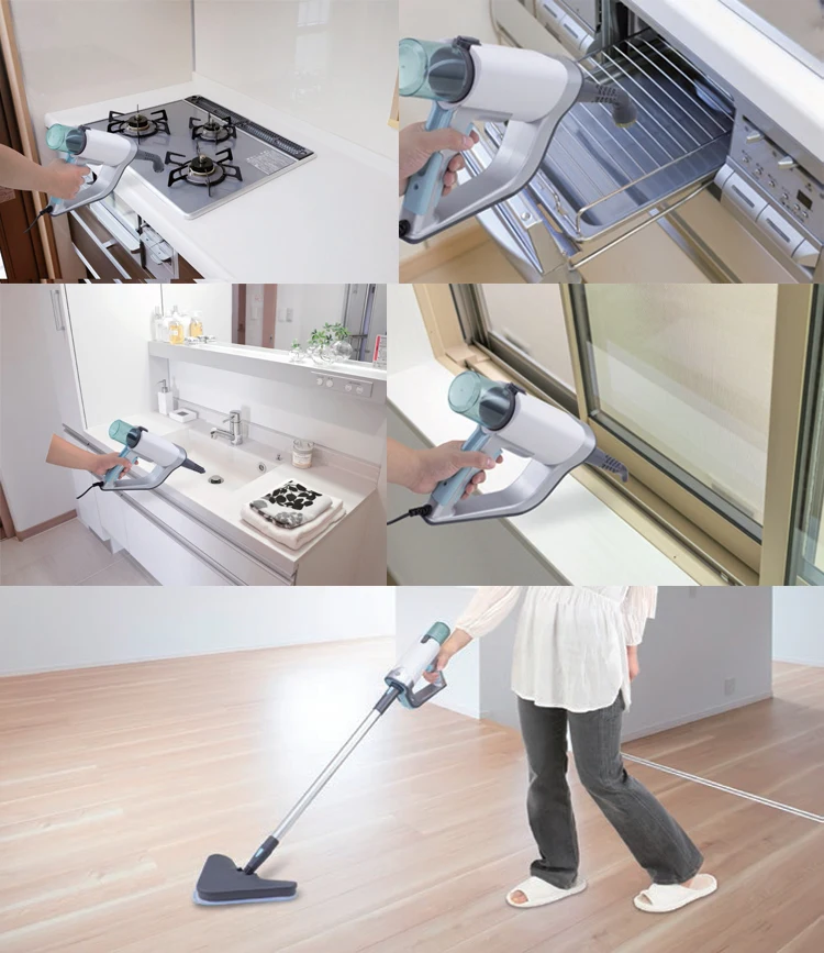 2021 China Electric Outdoor Household Hotel Steam Mop Vacuum Cleaner Car Washer Steam Cleaner Steam Mop