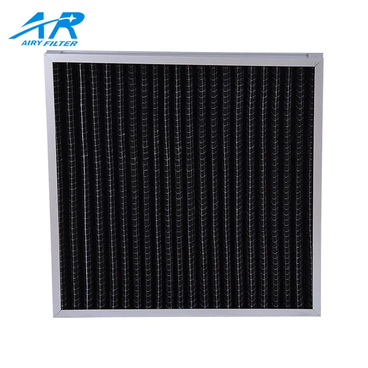 Composite Materials Panel Filter To Absorb Noxious Gas Activated Carbon For Odor Removal+Active Carbon Filter Cylinder