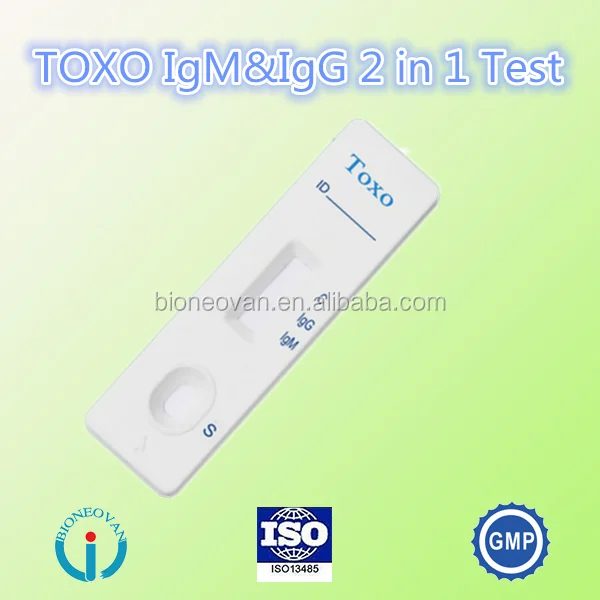TOXO IgG и IgM (2 в 1) для обнаружения человеческих антител, быстрое тестирование реагента/Биохимический реагент для токсоплазмы