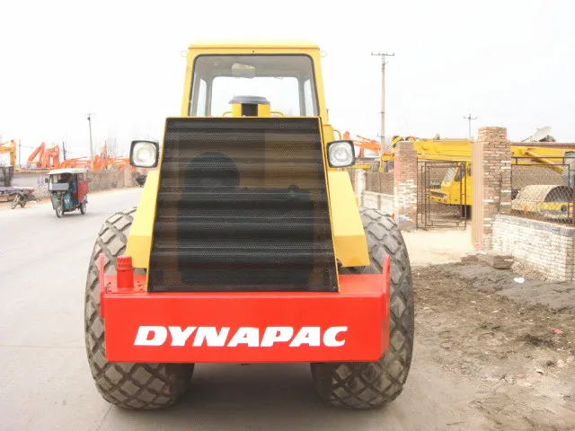 Высококачественный компактный однобарабанный Двойной вибрационный валик Dynapac CA25 CA251 CA251D для