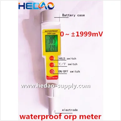 Orp-619 водонепроницаемый овп метр