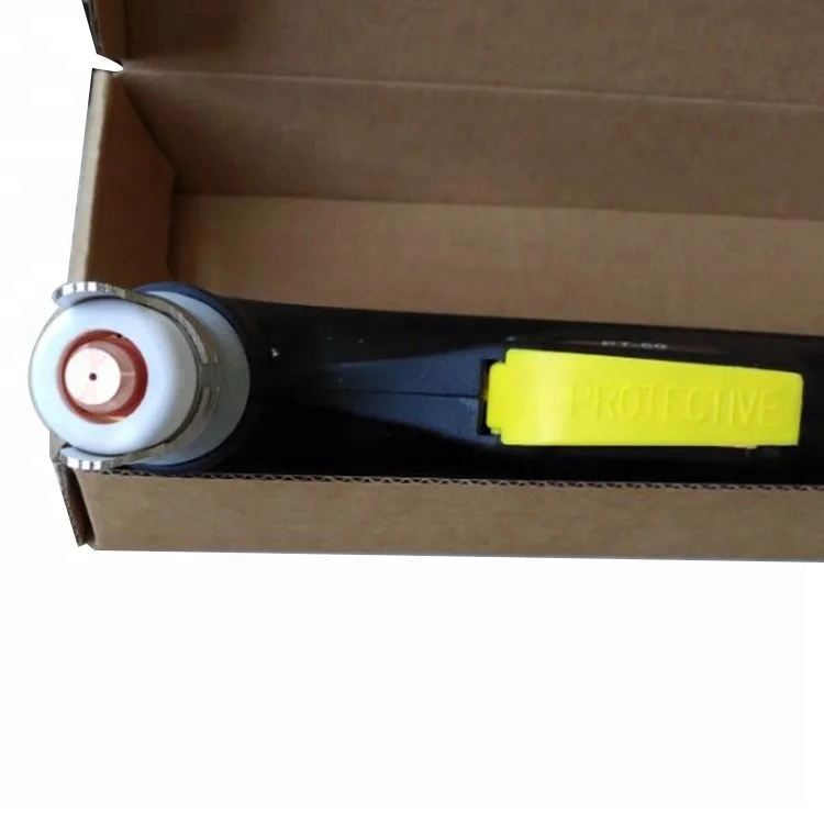 Huarui OEM IPT60 PT60 Plasma Torch Head Body 09063 with 51313P1.1 Nozzle and 52582 Electrode for PT60 Plasma Cutting Torch