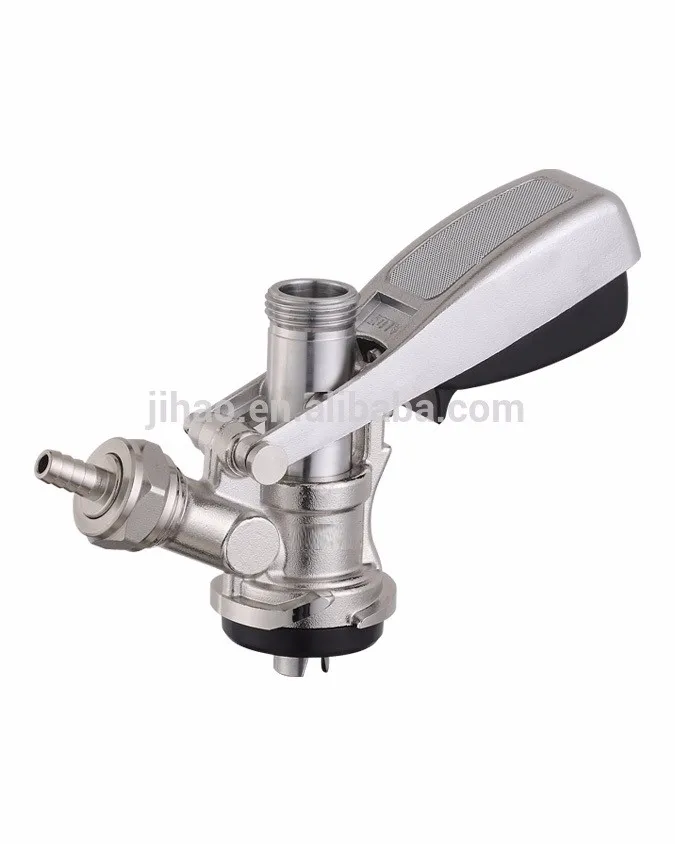 US sankey system Homebrewing keg coupler with A high-capacity pressure relief valve