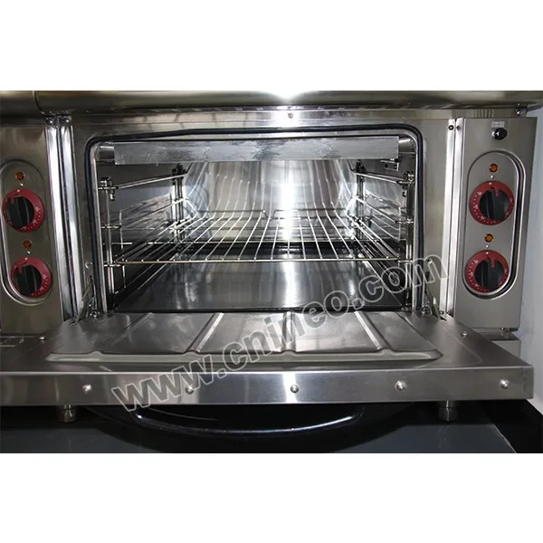 Stainless Steel Commercial Restaurant Electric Stove With Oven/stove oven/Electric Roaster Oven