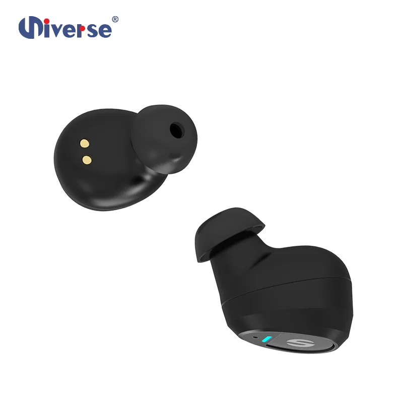 Беспроводная Bluetooth гарнитура громкой связи Bluetooth-наушники с микрофоном и регулятором громкости шумоподавлением