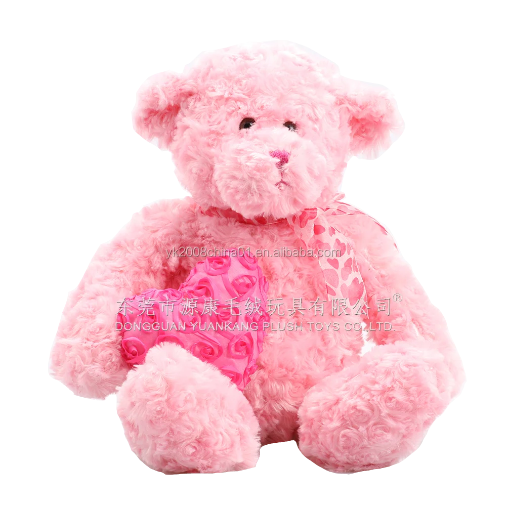 Оптовая продажа, милый мягкий белый и коричневый плюшевый подарок на день Святого Валентина, игрушка, мягкий плюшевый мишка тедди