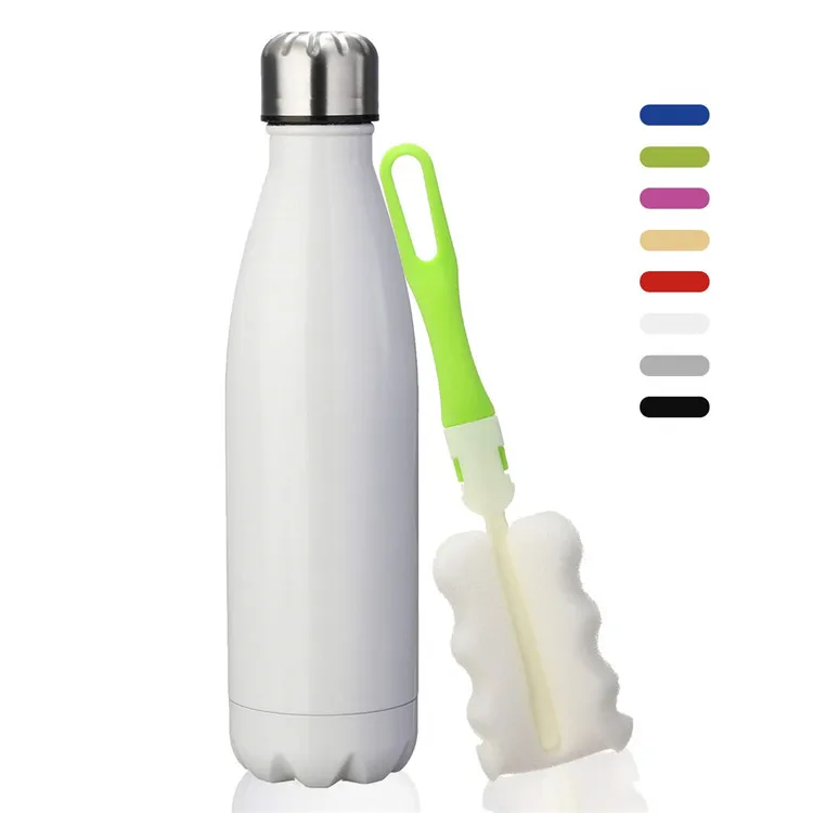 
Manufacture Cola Shape Insulated Stainless Steel Water Bottle Sports Vacuum Flask 
