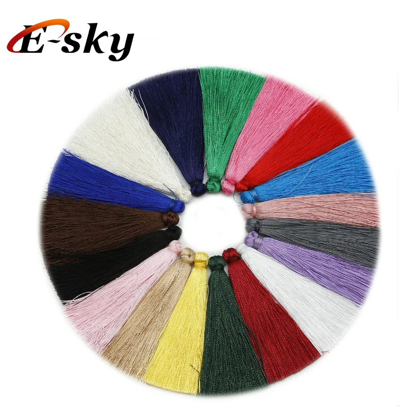 Wholesale cotton silk fringe rayon tassels for making jewelry