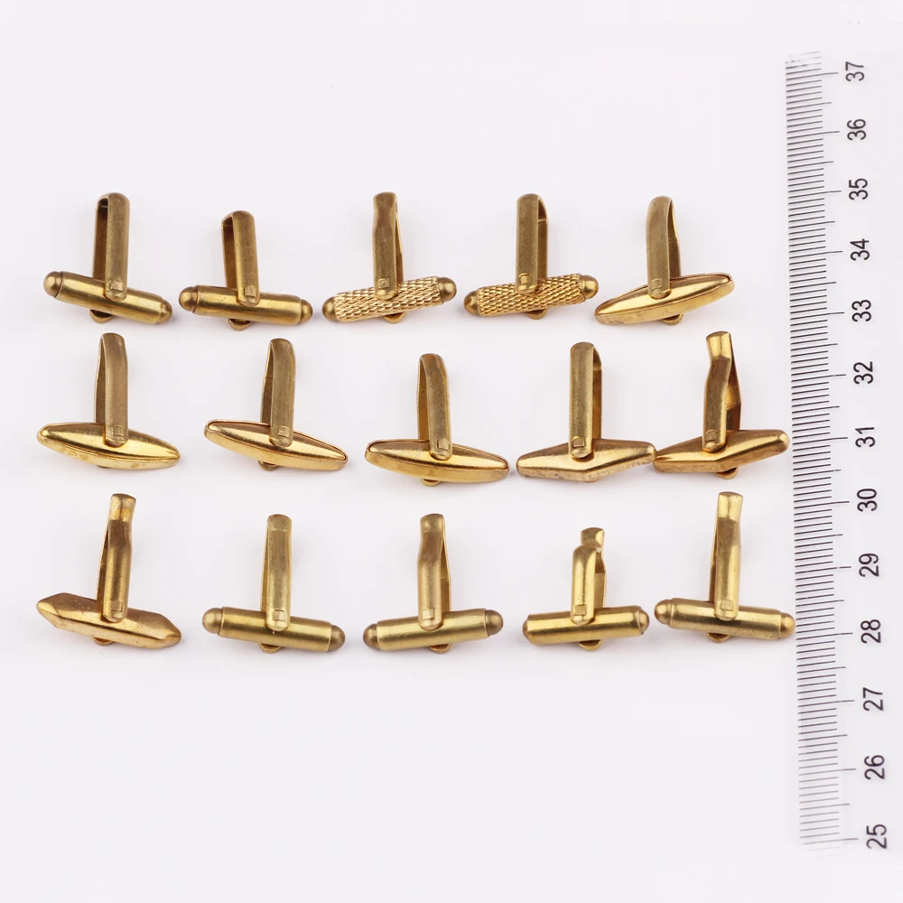 fabrication nice for custom mens silver manufacturer custom logo olivary semi finished product button cufflink for male