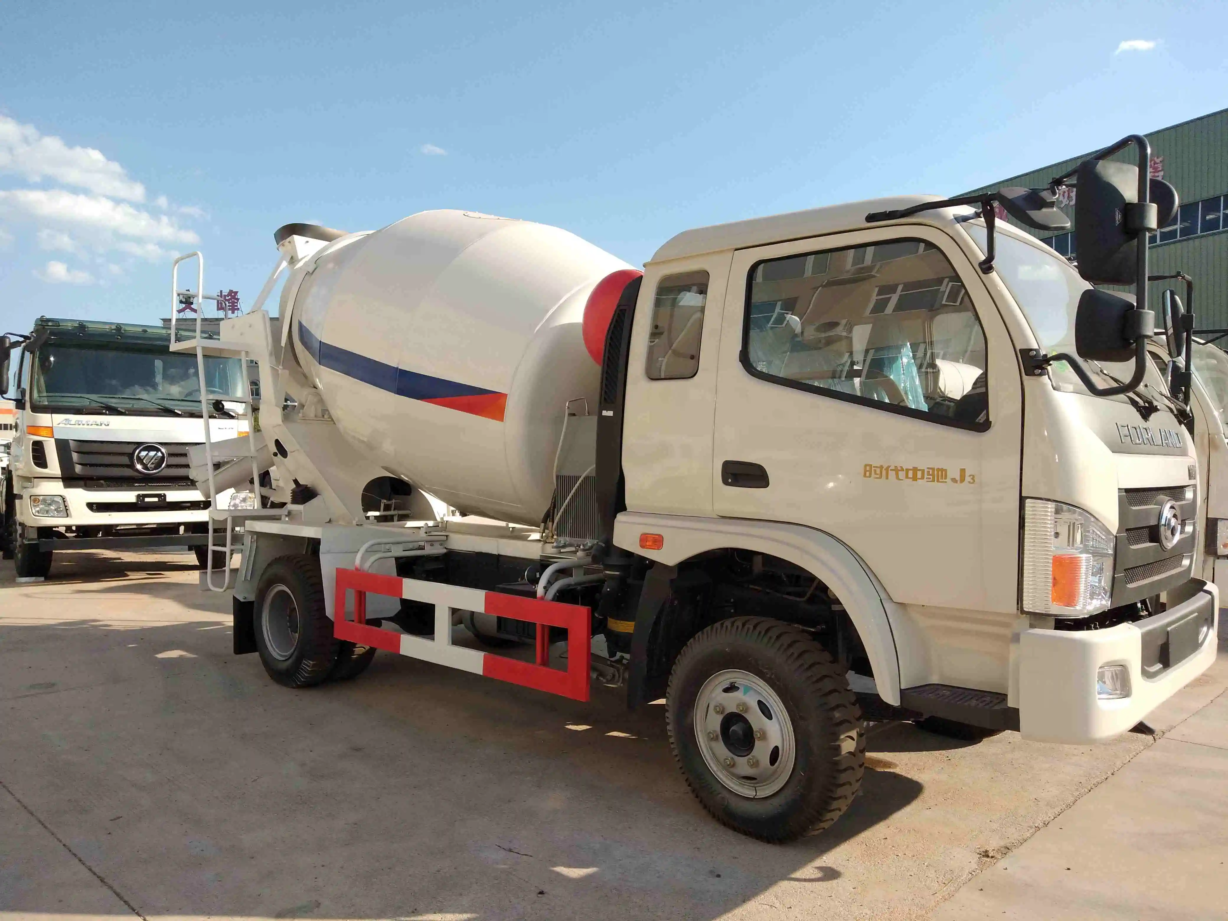 Forland 6m3 concrete mixer truck/concrete truck mixer prices/capacity of ready mix concrete truck