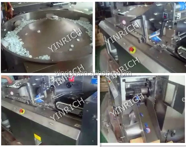 
Pillow type Candy Wrapping machine 