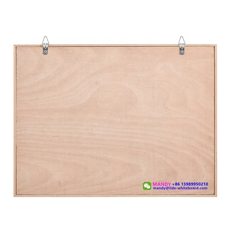 Wall mounted, wooden frame soft fabric bulletin notice pin board for kids